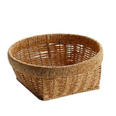 Luxury Round Storage Basket with Thick Border.